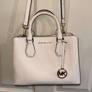 White Michael Kors purse